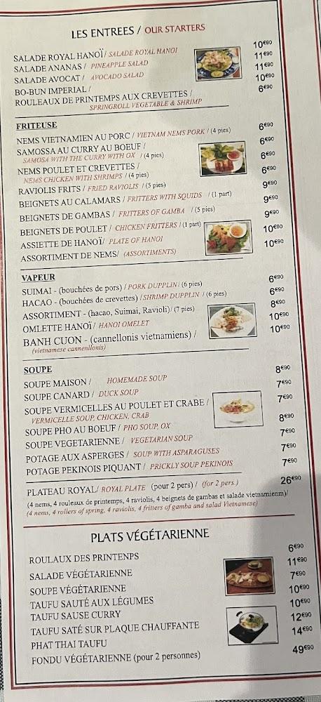 Hanoi - Menu Image 4